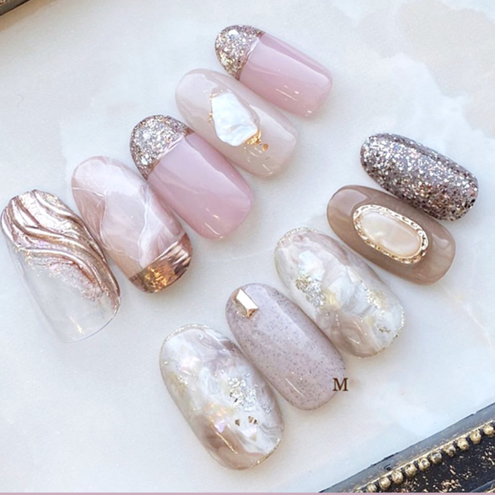 [Hàng mới về] Phụ kiện đính móng tay 3D trang trí nghệ thuật