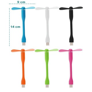 Quạt mini usb tặng đèn led ama32