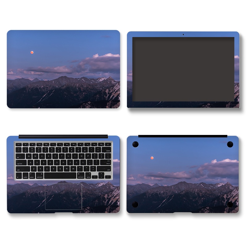 Miếng Dán Trang Trí Laptop Họa Tiết Kuromi Chống Thấm Nước Cho Dell Acer Asus Lenovo HP V.V. Sticker Dán Laptop Chất Lượng Cao