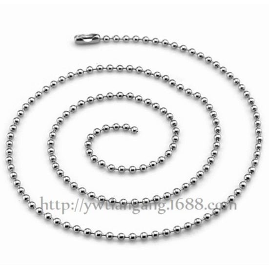 (Hot) Combo 10 Vòng tay inox chuỗi bi 2.4mm dài 20 cm đùng để đeo hay treo đồ vật đều dc -Siêu bền, không đen, không gỉ