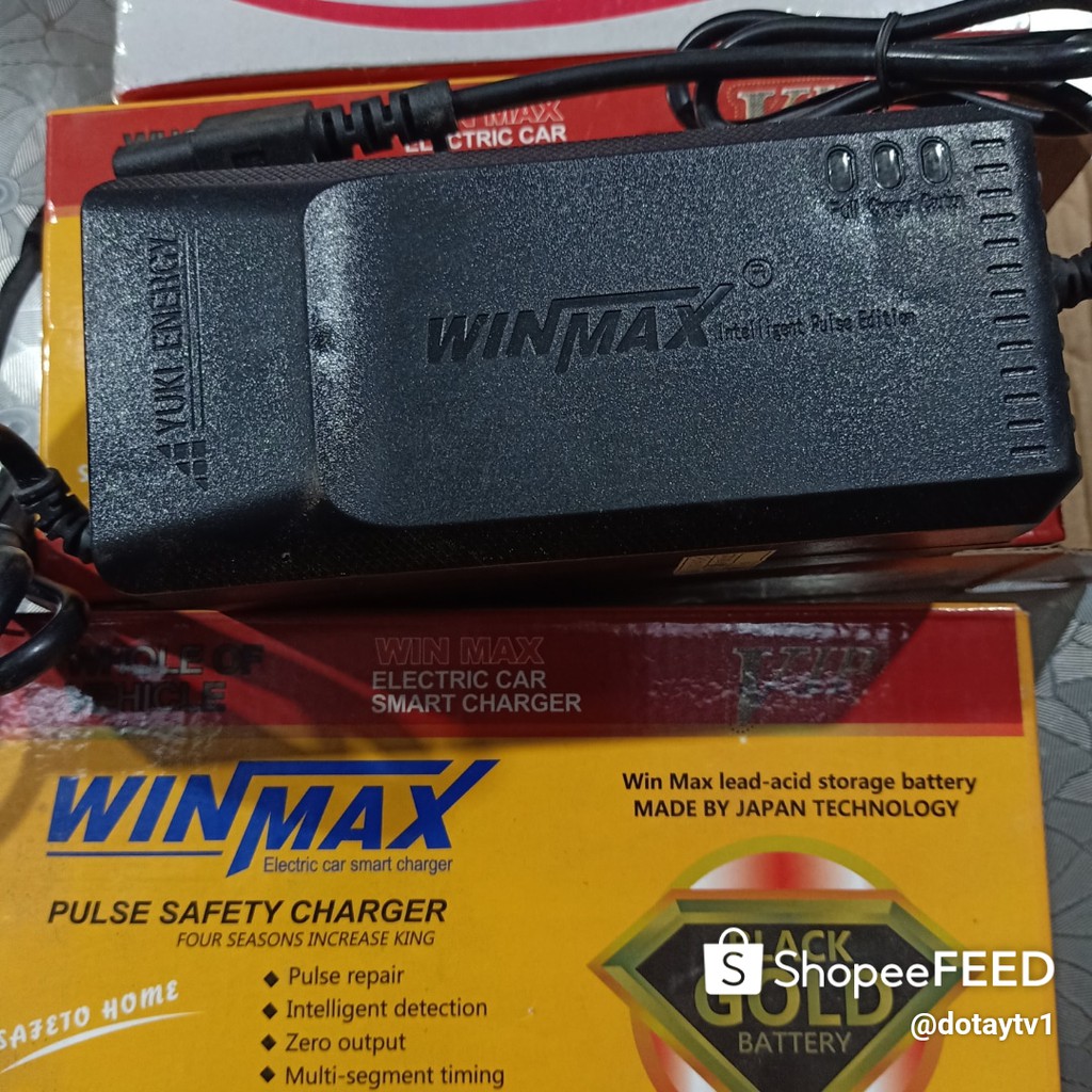 Sạc xe điện WinMax 48v12ah và 48v20ah sạc chuẩn cty