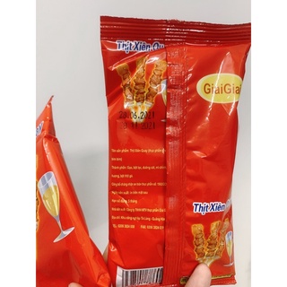 5 Gói Thịt Xiên Quay thơm nức mũi
