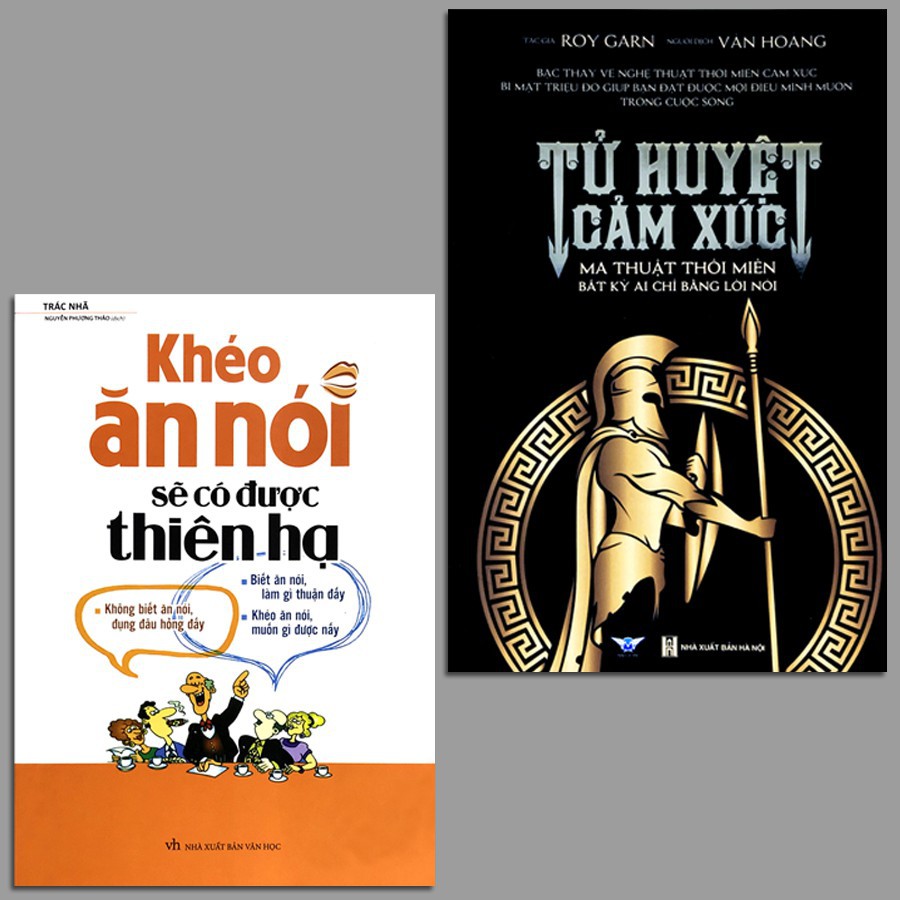 Sách - Tử Huyệt Cảm Xúc + Khéo Ăn Nói Sẽ Có Được Thiên Hạ (Bìa mềm) (Bộ 2 Quyển)