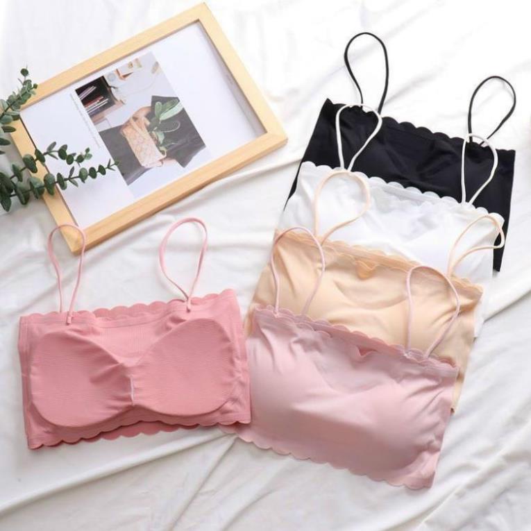 [SALE] Áo 2s Nữ Mút Ngực Viền Ren 5 Màu dưới 59kg - [sele] | BigBuy360 - bigbuy360.vn