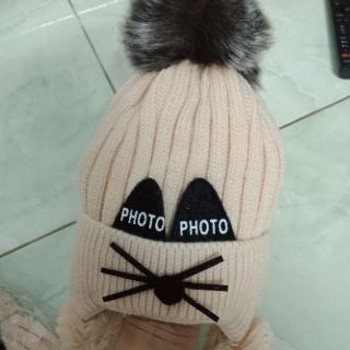 Nón len cho bé yêu