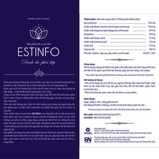 CÂN BẰNG NỘI TIẾT ESTINFO