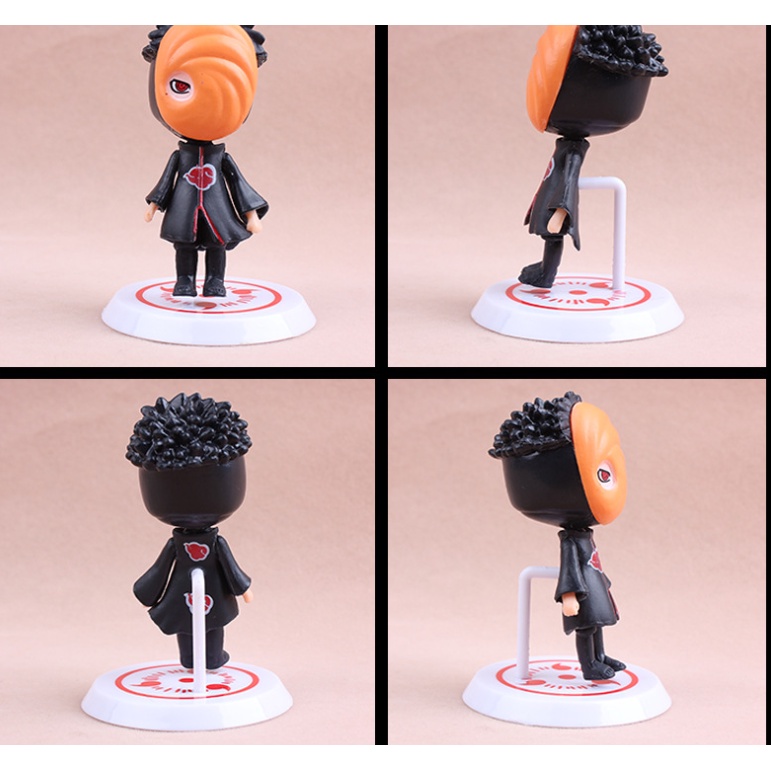 Set 6 mô hình Naruto Chibi cực dễ thương cao 8cm hàng có sẵn