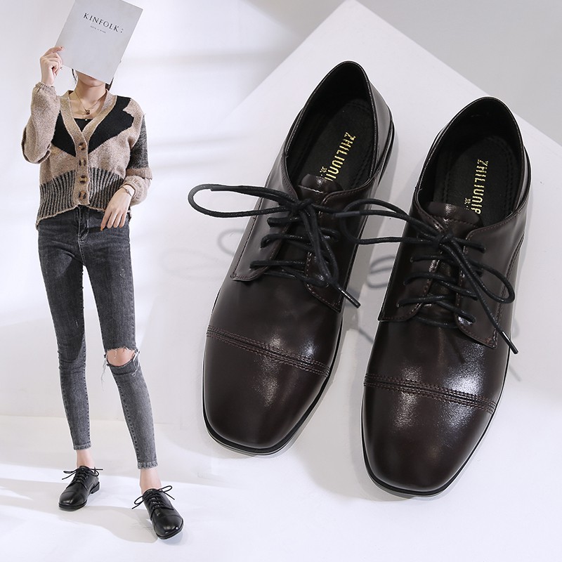 Hàng có sẵn (Size 40➡️43) _ Giày Oxford buộc dây năng động cá tính | BigBuy360 - bigbuy360.vn
