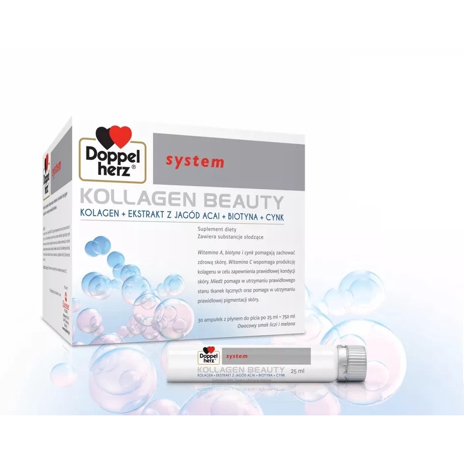 Collagen thuỷ phân dạng nước Kollagen Beauty Doppelherz 30 ống