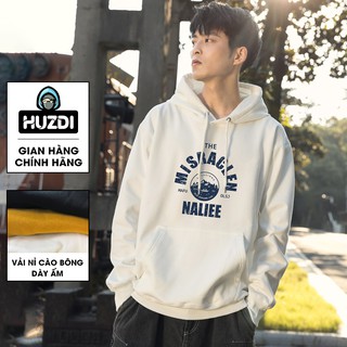 Áo Hoodie Nam Đẹp Phong Cách Hàn Quốc - Áo Khoác Nỉ Hoodie Nam Form Rộng Unisex - HUZDI mã HOD053