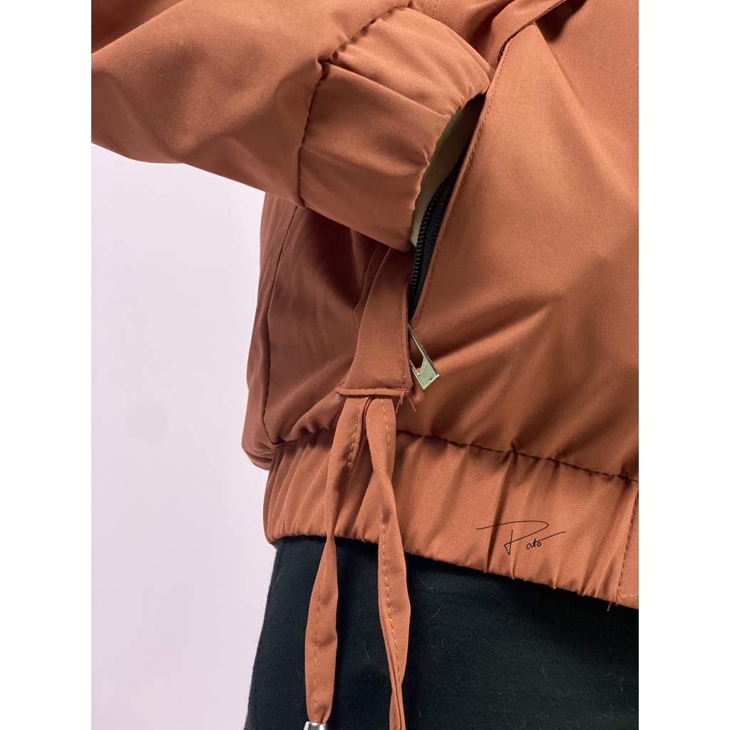 Áo khoác nữ gió dù 2 lớp chống nắng phối viền tay áo dễ thương (AG.N2) | BigBuy360 - bigbuy360.vn