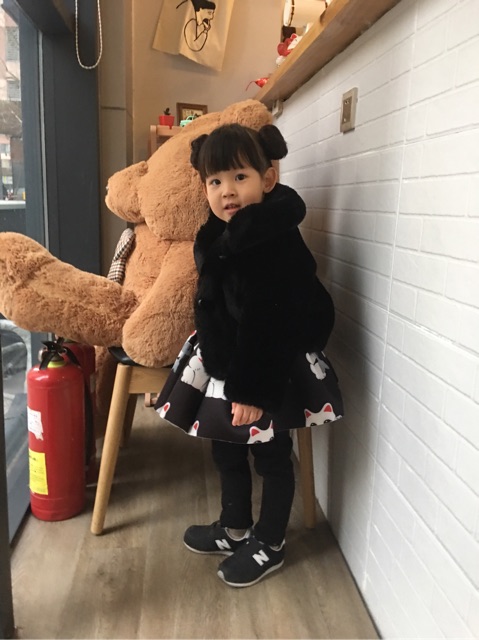 Búi tóc giả baby