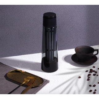 Bình pha cà phê lạnh Cold Brew Timemore Black 600ml | Kèm que vệ sinh và phễu nhựa đong