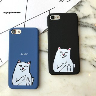 【OPHE】Ốp lưng hình con mèo cho iPhone 5S SE 6S 7 Plus