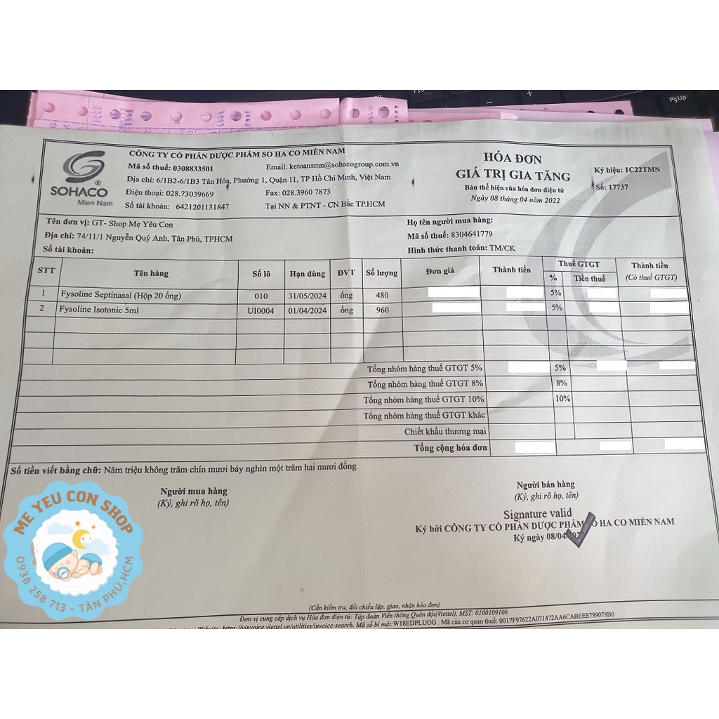 [HSD 2025] Nước Muối Sinh Lý Gifrer Fysoline Pháp 5ml Tép Hồng/ Vàng Cho Bé Từ Sơ Sinh -Chính Hãng Công Ty (katydang)