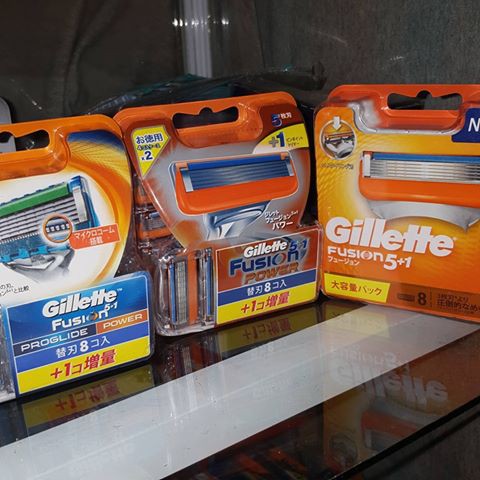 Dao cạo râu Gillette fusion 5 + 1 của Nhật Bản