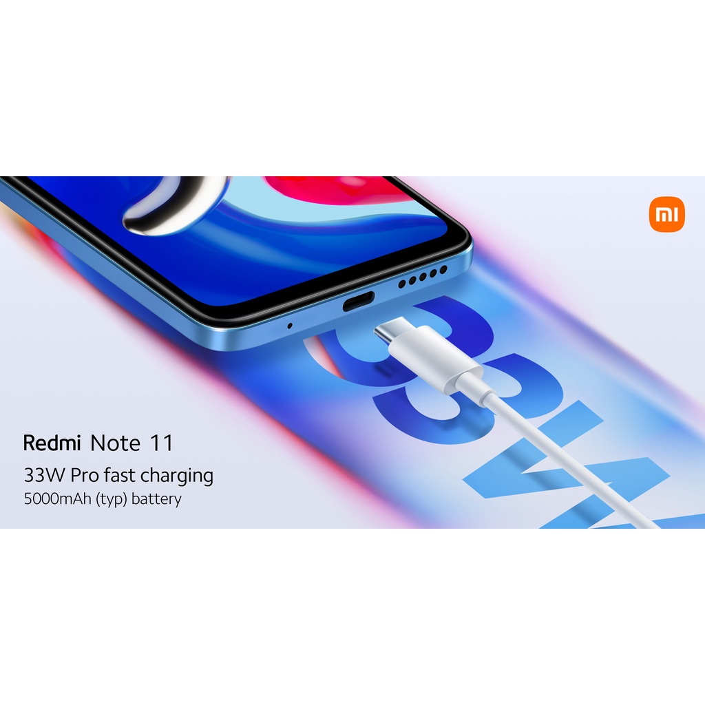 Điện thoại Xiaomi Redmi Note 11 | Pin 5000mAh | Snapdragon 680 | Sạc nhanh 33W - Hàng chính hãng