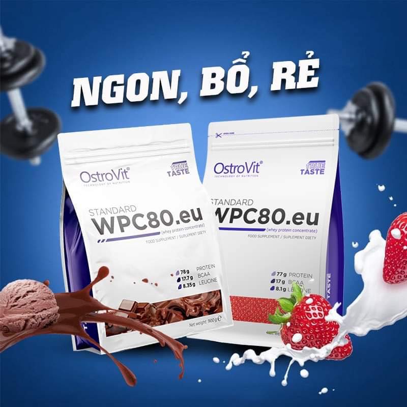 Ostrovit Whey WPC80 Protein, Whey Protein Giá rẻ, Chất lượng