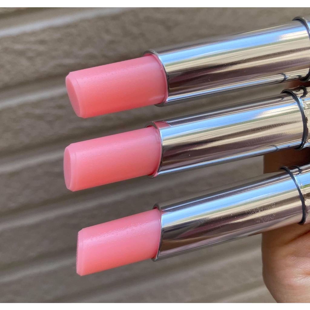 (hàng Pháp,mẫu mới 2022) Son dưỡng căng mộng môi Dior addict lip glow 001 hồng baby
