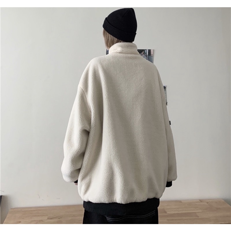 [CÓ ẢNH THẬT] ÁO KHOÁC LÔNG HAI MẶT - ÁO KHOÁC KAKI LÓT LÔNG VŨ HÀNG CAO CẤP JUM.CLOSET | BigBuy360 - bigbuy360.vn