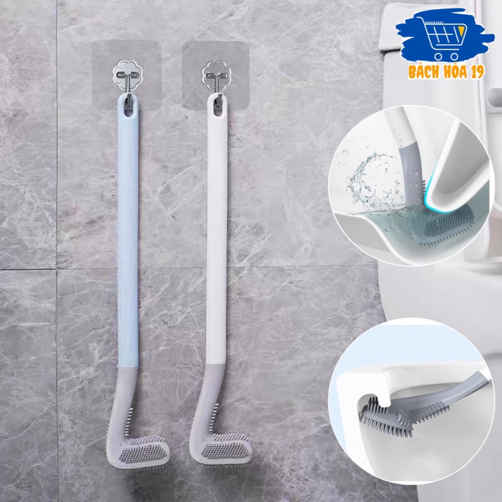 GIÁ SIÊU SỐCCHỔI CỌ TOILET SILICON thông minh- cọ chà vệ sinh, sạch mọi ngóc ngách bồn cầu, nhà tắm