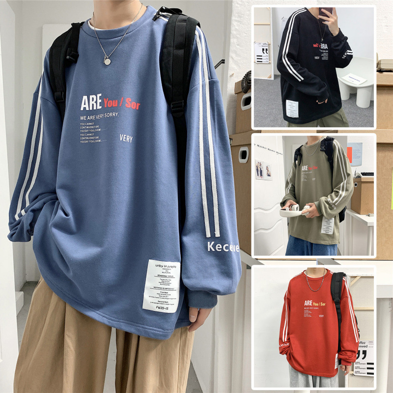 Áo nỉ tay dài thời trang dành cho nam | BigBuy360 - bigbuy360.vn