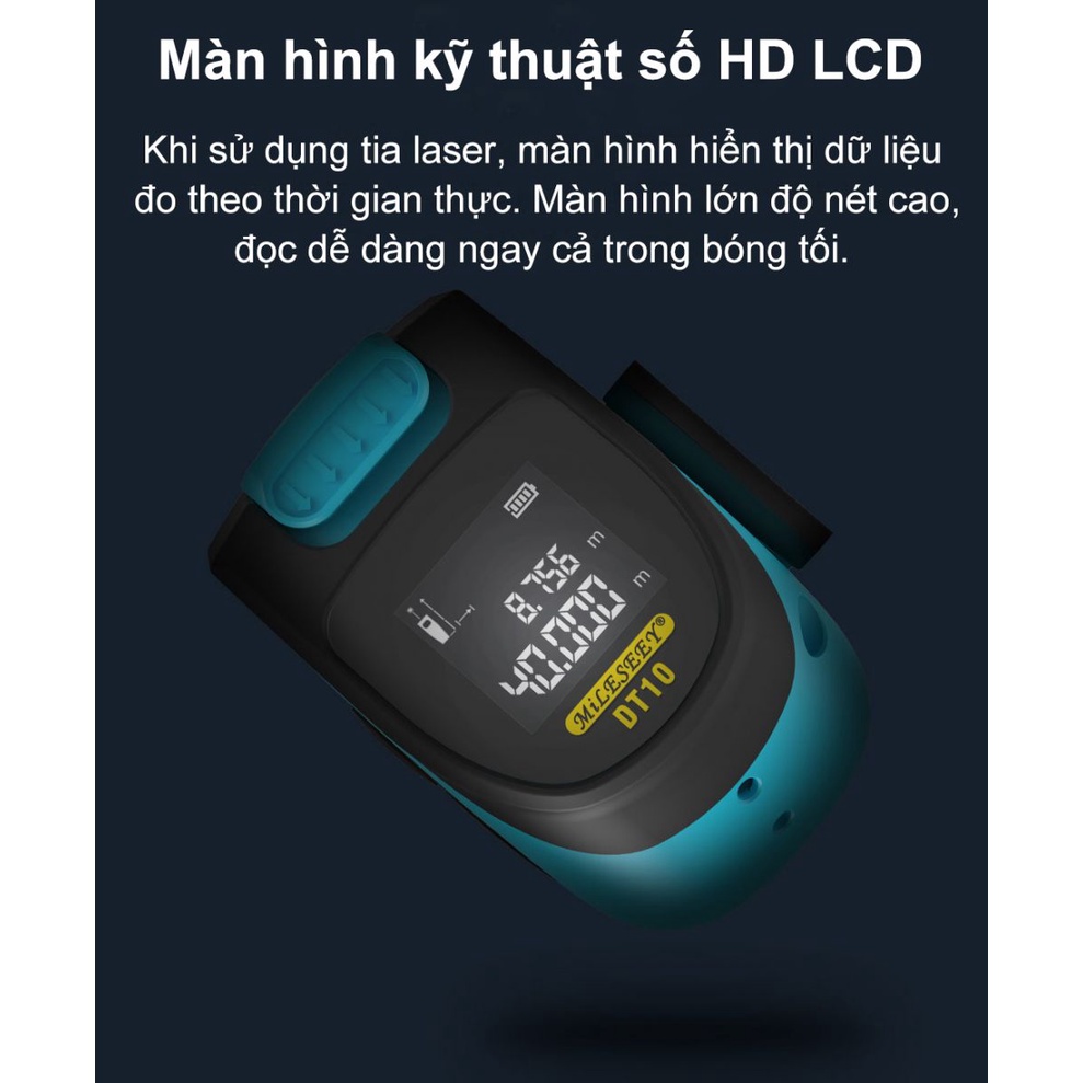 Thước cuộn laser Xiaomi Mileseey DT10