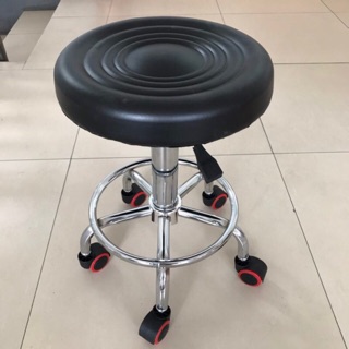 Ghế xoay inox nâng hạ spa