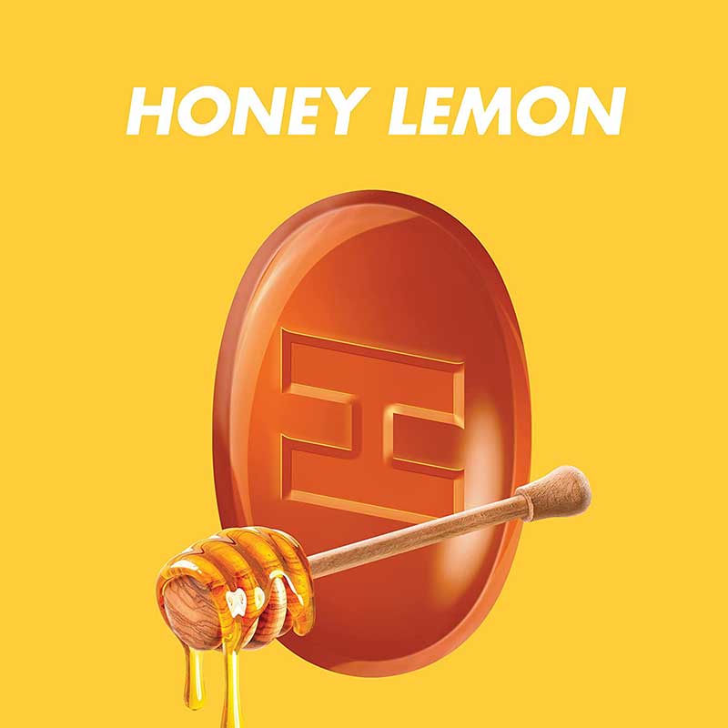 Kẹo ngậm Halls Relief Honey Lemon &amp; Mentho - Lyptus