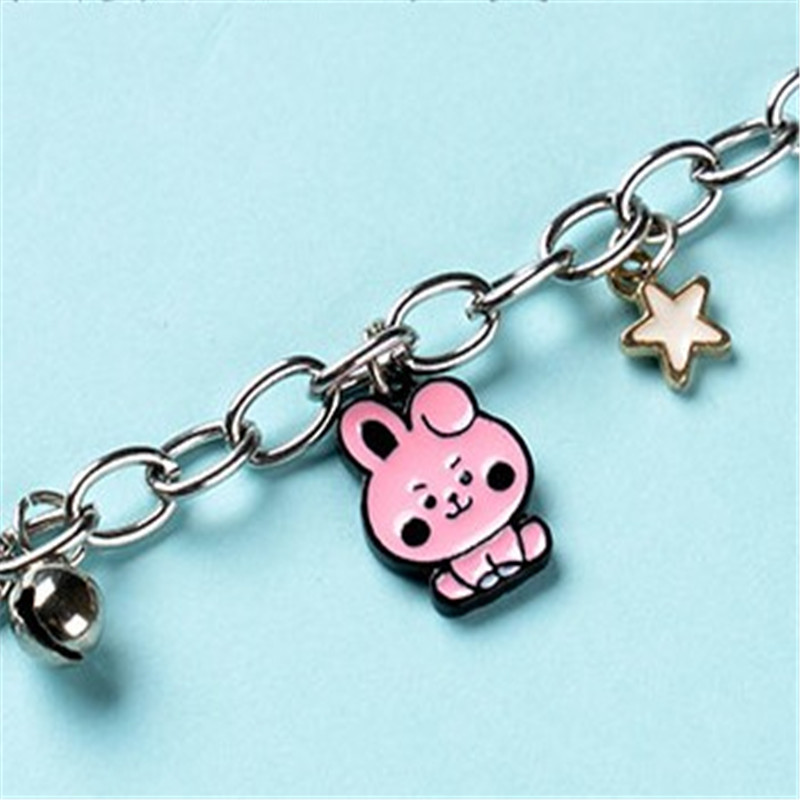 Vòng Tay Kiểu Dáng Thời Trang Kpop Bts Bt21 Đáng Yêu