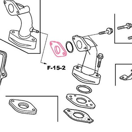 PHÍP CỔ HÚT WAVE 100 ZIN CHÍNH HÃNG HONDA