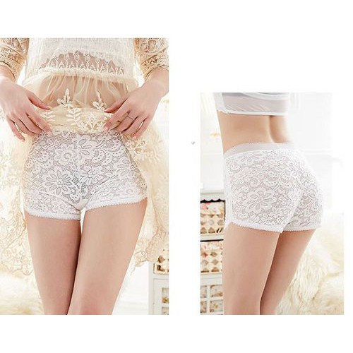 Quần Đùi Nữ Ren Hoa Cúc Mặc Trong Váy MỀM MỊN THÔNG THOÁNG Rose QR11