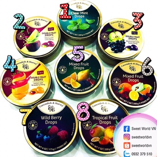 Kẹo ngậm trái cây Cavendish & Harvey (200g) - Đức