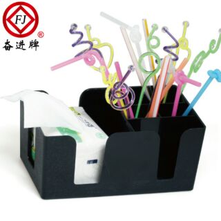 Kệ nhựa đựng ống hút