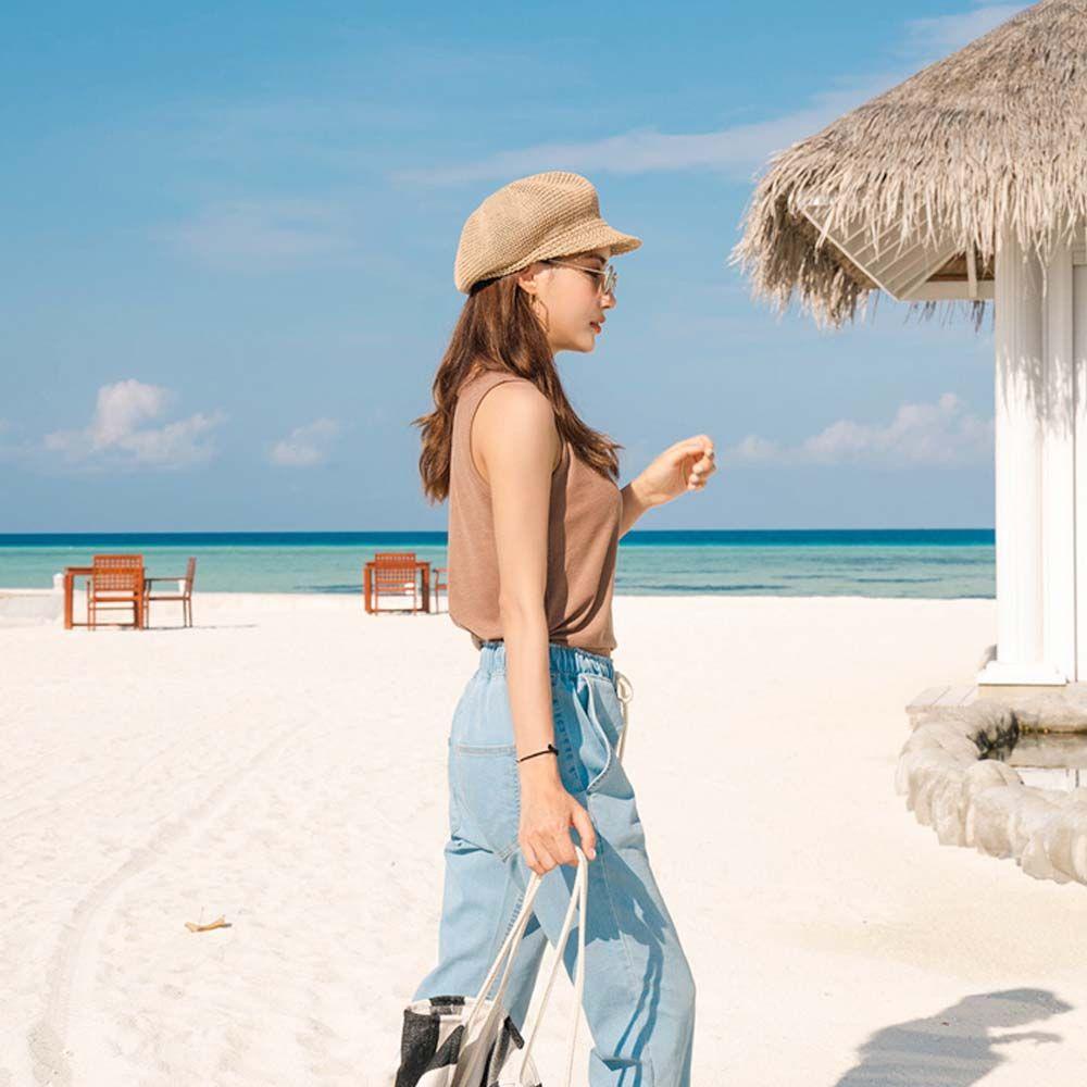 Mũ Beret Phối Lưới Màu Sắc Ngọt Ngào Thời Trang Cho Nữ