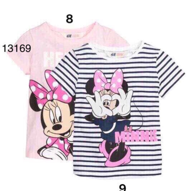 Áo Font Hm Mickey cho bé gái Hàng VNXK