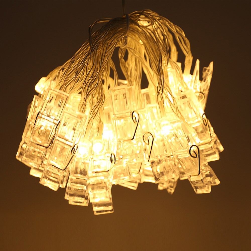 Dây đèn Led KẸP HÌNH trang trí cắm điện trực tiếp 220v - WhiteStore.vn