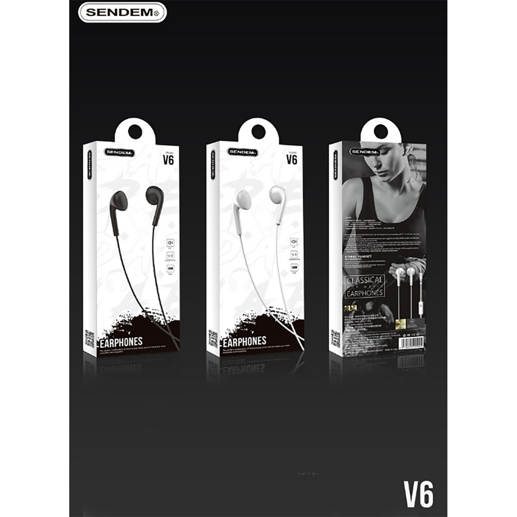 Tai nghe Earpod Sendem V6