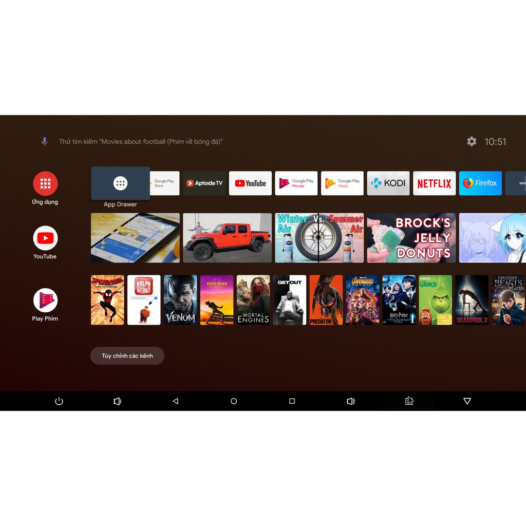 Android tivi ATV hệ điều hành mới x96 max plus 4GB RAM wifi kép đầy đủ phụ kiện kèm theo IR mắt thần , AV , đế dán