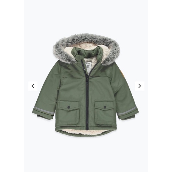 Áo parka cho bé trai Matalan UK săn sale size 2/3