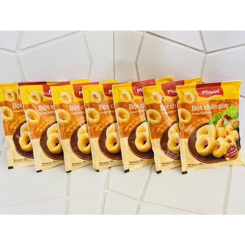 Bột Chiên Giòn Miwon Gói 100g /chiên xù gói 100g
