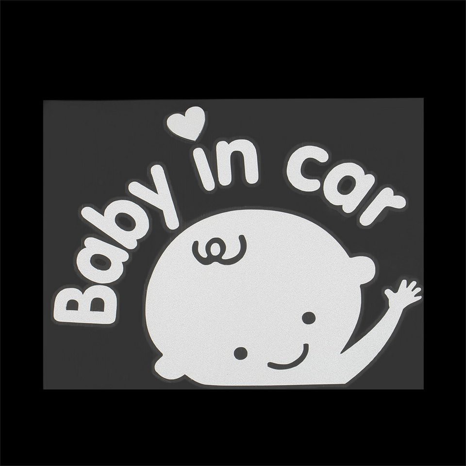 Tem Dán Ô Tô Baby In Car - Decal Ô Tô Baby In Car