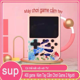 （Chơi với bạn trai）Máy chơi game cầm tay SUP 400 game - Kèm Tay Cầm Chơi Game 2 Người，Có thể kết nối với TV