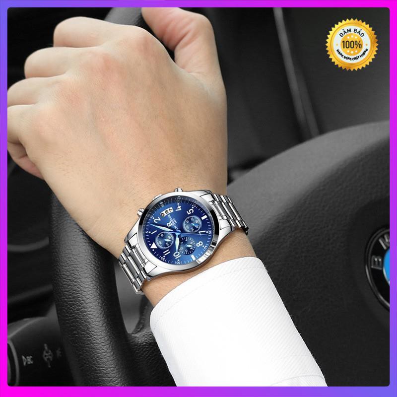 [Hàng xịn] ĐỒNG HỒ RONTHEEDGE NAM CHÍNH HÃNG MÀU ĐEN FULL (TẶNG HỘP VÀ PIN DỰ PHÒNG) | BigBuy360 - bigbuy360.vn