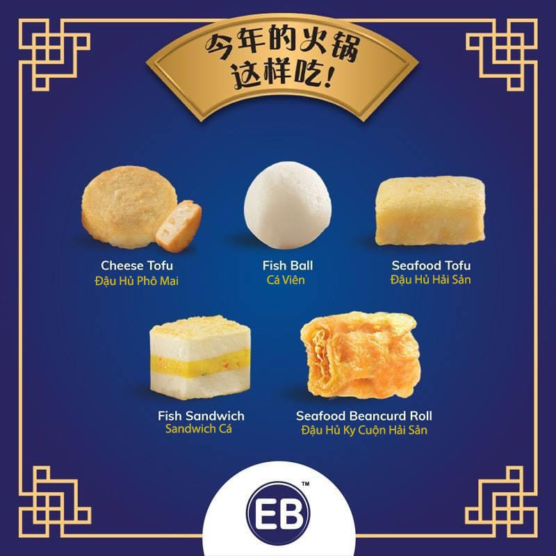 Combo Viên Thả Lẩu 5 trong 1 Malaysia EB thượng hạng | BigBuy360 - bigbuy360.vn