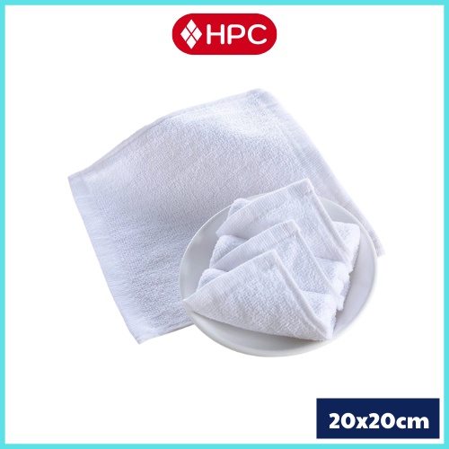 Khăn Lau Đa Năng 20x20cm, Khăn Lau Bếp, Oto, Quán Ăn, Nail, Spa, Trường Học  - HOÀNG PHÁT STORE