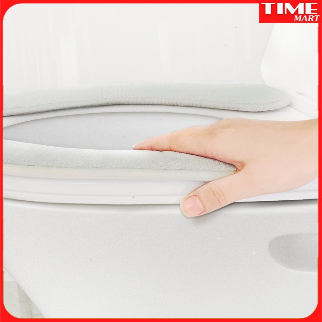 Miếng Dán Nắp Ghế Toilet Liền Mạch Xiaomi Zhiling Có Thể Giặt Được Thông Dụng[TIME_MART siêu thị tiện ích gia đình]
