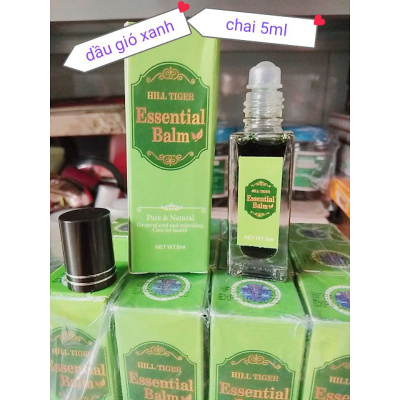 dầu gió xanh Essential Balm 5ml, giá 30k/chai