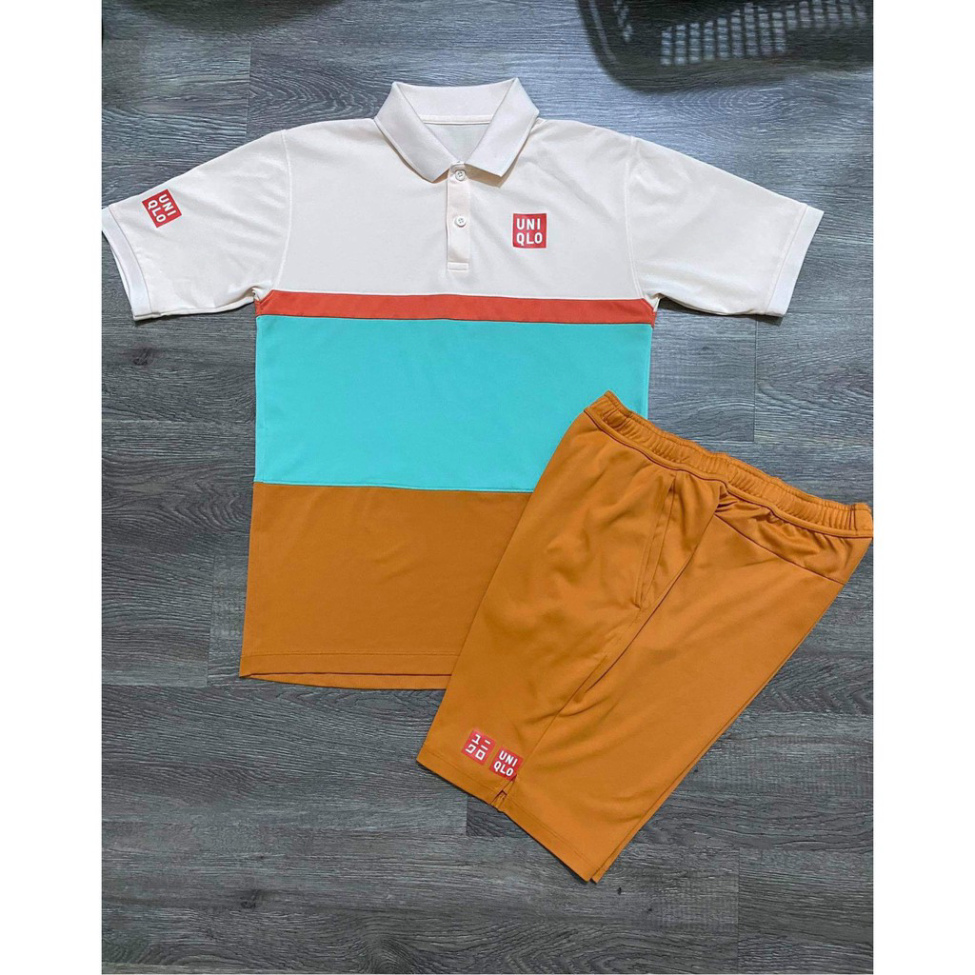 Bộ Quần Áo Thể Thao Nam Uniqlo Xọc Kẻ Full Size