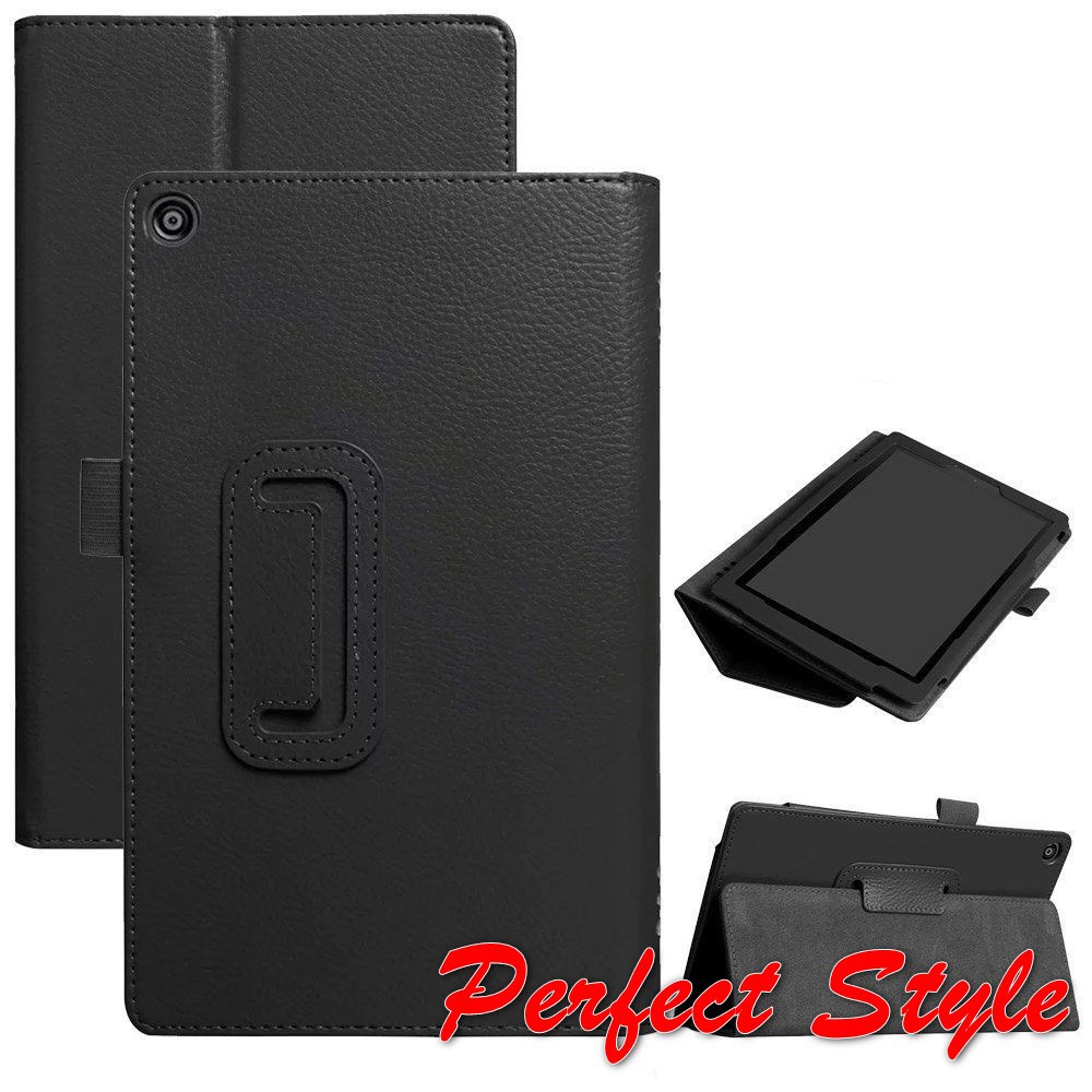 Bao da PU Amazon Kindle fire HD10 2017 2019 có đế dựng tiện ích
